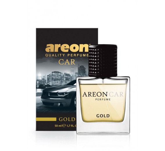 Darbo įrankiai. Prekės automobiliams. Automobilinė chemija. Automobilio gaiviklis Gold Areon 50ml 