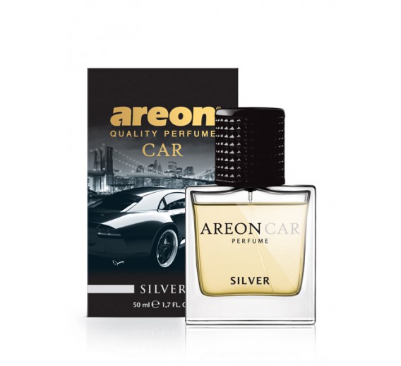 Darbo įrankiai. Prekės automobiliams. Automobilinė chemija. Automobilio gaiviklis Silver Areon 50ml 