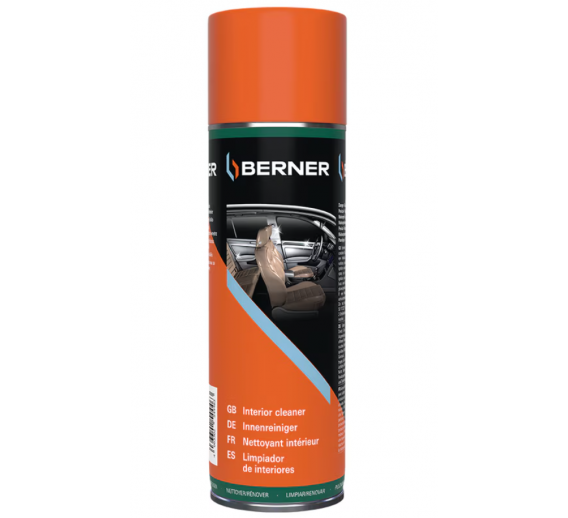Darbo įrankiai. Prekės automobiliams. Automobilinė chemija. Automobilio salono valiklis Berner Premline 500ml 