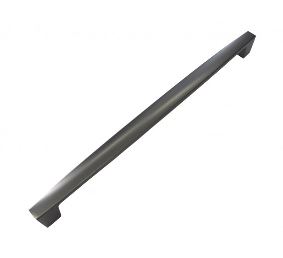 Baldinė furnitūra. Baldinės rankenėlės. Baldinė rankenėlė UZ-TIVO, 192 mm, pilka 