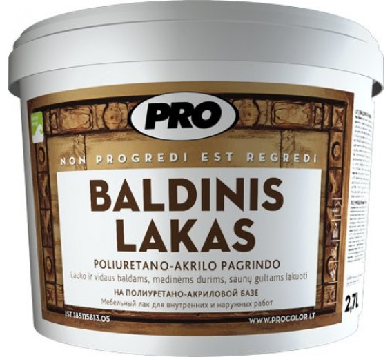 Baldinis lakas 0.75l 