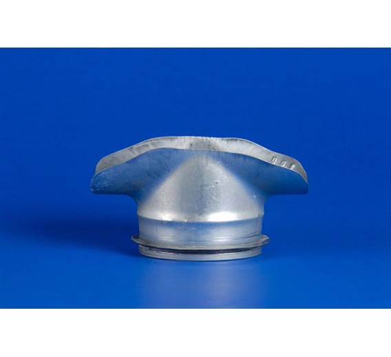 Šildymo ir vėdinimo įranga. Šildymas ir vėdinimas. Ortakiai. Skardiniai ortakiai. Balnas Europlast 200-200mm su gumom 