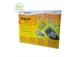 Sodo ir daržo prekės. Augalų apsaugos priemonės. Kenkėjų naikinimo priemonės. Baltasparnių,amarų gaudyklė MAGNET yelow 20x25cm