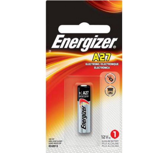 Elektronikos prekės. Elementai - baterijos. Baterija A-27 12v Energizer 