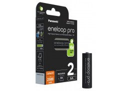 Elektronikos prekės. Elementai - baterijos. Baterija ENELOOP Pro HR6 AA 2500mAh 2 vnt. 