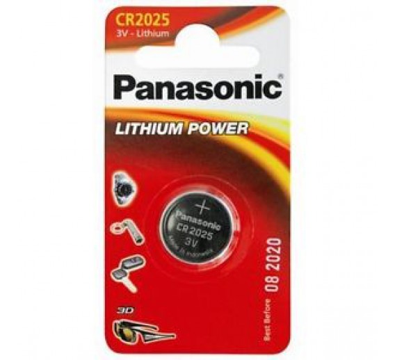 Elektronikos prekės. Elementai - baterijos. Baterija Panasonic CR2025 