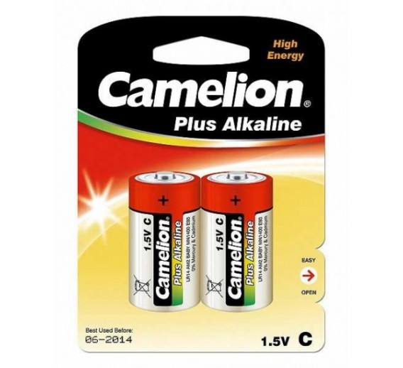 Elektronikos prekės. Elementai - baterijos. Baterijos CAMELION LR14 2 vnt. 