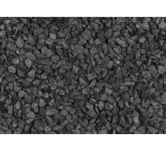 Sodo ir daržo prekės. Dekoratyvinis akmuo, skaldelės, mulčias. Bazalto  skalda juoda 11-16mm, 25kg 