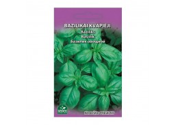 Sodo ir daržo prekės. Sėklos, daigyklos, durpinės tabletės. Prieskoniniai augalai. Bazilikai kvapieji 0.3 g 