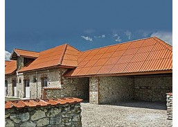 Beasbestinis lakštas Cembrit 1250 x 1150 mm ruda 
