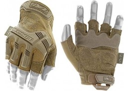 Darbo saugos prekės. Darbo pirštinės. Bepirštės pirštinės Mechanix M-Pact Fingerless Coyote, XL 