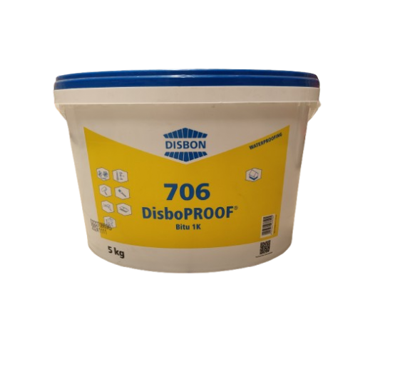 Statybinės medžiagos. Hidroizoliacinės medžiagos. Hidroizoliacinės mastikos ir mišiniai. Bituminė hidroizoliacija EPS ISOLAN BAUDICHT, 5 kg 