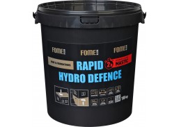 Statybinės medžiagos. Hidroizoliacinės medžiagos. Hidroizoliacinės mastikos ir mišiniai. Bituminė mastika FOME FLEX Rapid Hydro Defence 18 kg 
