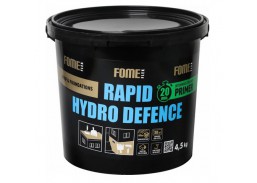 Statybinės medžiagos. Hidroizoliacinės medžiagos. Hidroizoliacinės mastikos ir mišiniai. Bituminis gruntas FOME FLEX Rapid Hydro Defence 4,5kg 