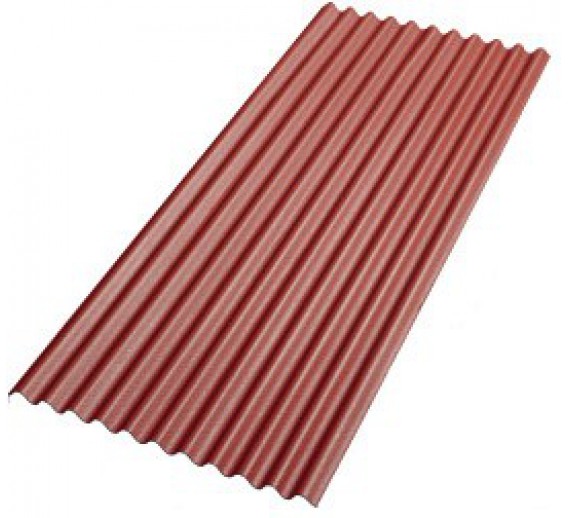 Bituminis lakštas Guttanit K11 raudonas 2000x830 mm 