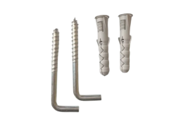 Tvirtinimo detalės. Kaiščiai, smeigės. Kaiščiai su medsraigčiais. Kaiščiai santechniniam tvirtinimui. Boilerio tvirtinimo varžtai