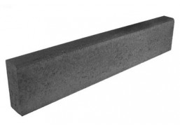 Statybinės medžiagos. Trinkelės, borteliai. Borteliai. Bortelis Veja 8x20, juodas, 80x200x1000 mm 