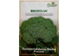 Sodo ir daržo prekės. Sėklos, daigyklos, durpinės tabletės. Kopūstų sėklos. Brokoliai Ramoso Calabrese Medio Precoce 2.5g 