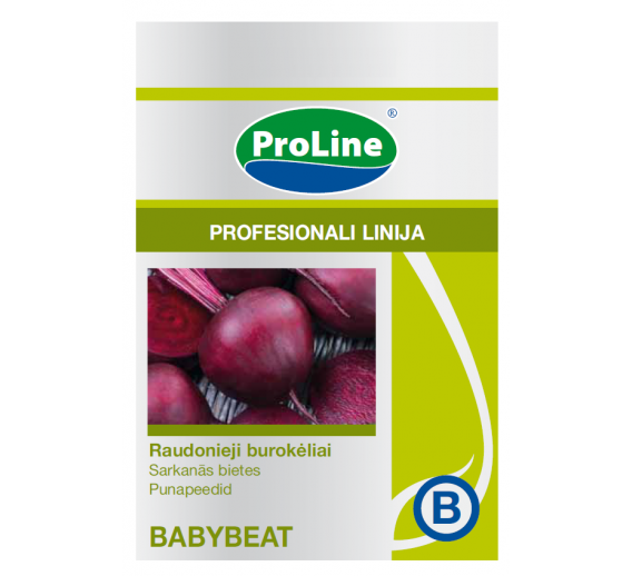 Sodo ir daržo prekės. Sėklos, daigyklos, durpinės tabletės. Burokėlių sėklos. Burokėliai Babybeat 2g 