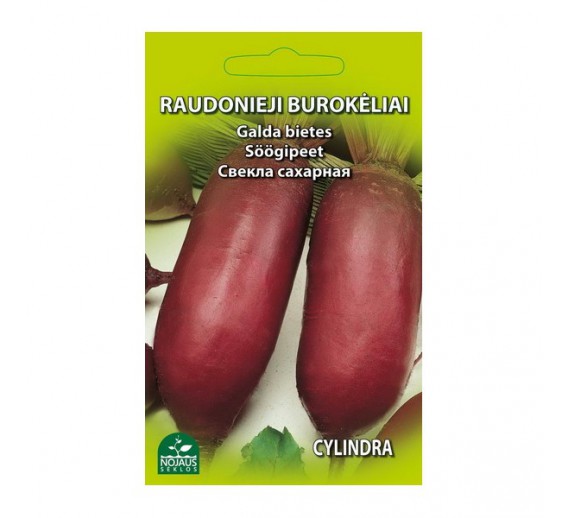 Sodo ir daržo prekės. Sėklos, daigyklos, durpinės tabletės. Burokėlių sėklos. Burokėliai Cylindra 3 g 