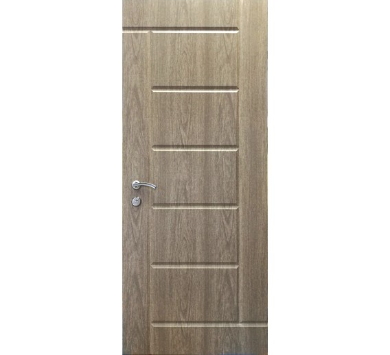 Vidaus apdailos prekės. Durų furnitūra. Durys. Lauko durys, buto durys. Buto durys ARMA T12-116 K 860x2050 sekvoja 