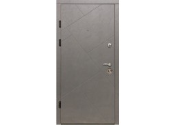 Vidaus apdailos prekės. Durų furnitūra. Durys. Lauko durys, buto durys. Buto durys ARMA T12-157 D 860x2050 šviesus betonas 