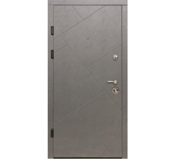 Vidaus apdailos prekės. Durų furnitūra. Durys. Lauko durys, buto durys. Buto durys ARMA T12-157 D 860x2050 šviesus betonas 