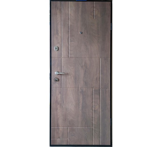 Vidaus apdailos prekės. Durų furnitūra. Durys. Lauko durys, buto durys. Buto durys ARMA T12.2-156, 860x2050 mm, konjako medis 
