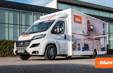 Blum SHOWCAR Alytuje: baldų montavimo sprendimai gyvai