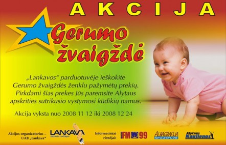 Gerumo žvaigždė 2008