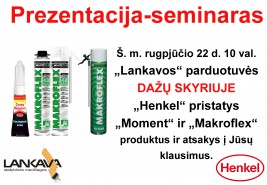 Henkel seminaras - prezentacija