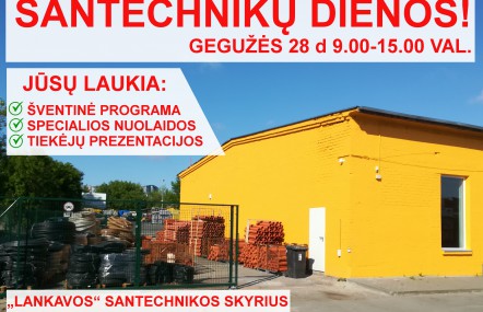 SANTECHNIKŲ DIENOS