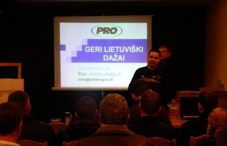 Specializuotas seminaras meistrams