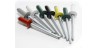 Kniedės 3.2x8 aliuminis/plienas spalvotos