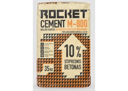 Statybinės medžiagos. Cementas. Cementas Rocket Cement M-800, 35 kg 