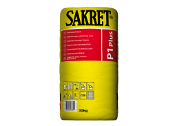 Statybinės medžiagos. Mišiniai. Cementinis ir molio tinkas. Cementinis kalkinis tinkas Sakret P1 Plus 30kg 