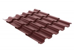 Statybinės medžiagos. Stogo dangos. Plieninė stogo danga. Čerpinio profilio skarda. Čerpinis profilis Adamante Ruukki 30 poly 