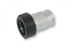 Santechnikos prekės. Vamzdynų sistemos. Vamzdžių sujungimo detalės. Cinkuoto ketaus jungtys. Cinkuoto ketaus ardomi sujungimai. Cinkuoto ketaus jungtis vidinis sriegis 1/2