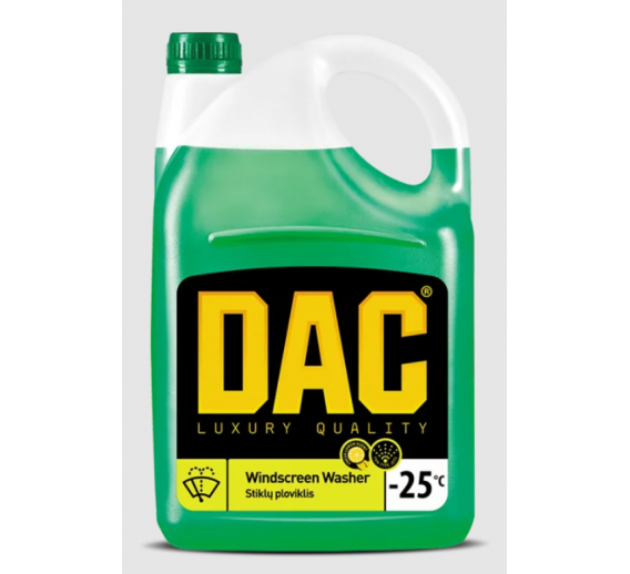Darbo įrankiai. Prekės automobiliams. Automobilinė chemija. DAC stiklų ploviklis -25C 4l 