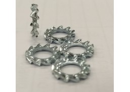 Tvirtinimo detalės. Poveržlės. Dantytos poveržlės DIN6798A. Dantyta poveržlė DIN6798A M6 