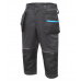 Darbo saugos prekės. Darbo drabužiai. Kelnės, bridžai. Darbiniai bridžai WURNITZ tamsiai pilki