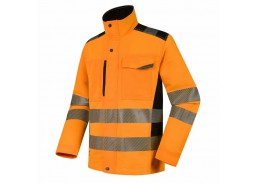 Darbo saugos prekės. Darbo drabužiai. Švarkai. Darbinis švarkas Pesso Uranus DS135O, oranžinė 3XL 
