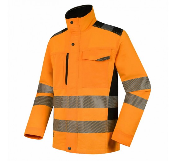 Darbo saugos prekės. Darbo drabužiai. Švarkai. Darbinis švarkas Pesso Uranus DS135O, oranžinė 3XL 
