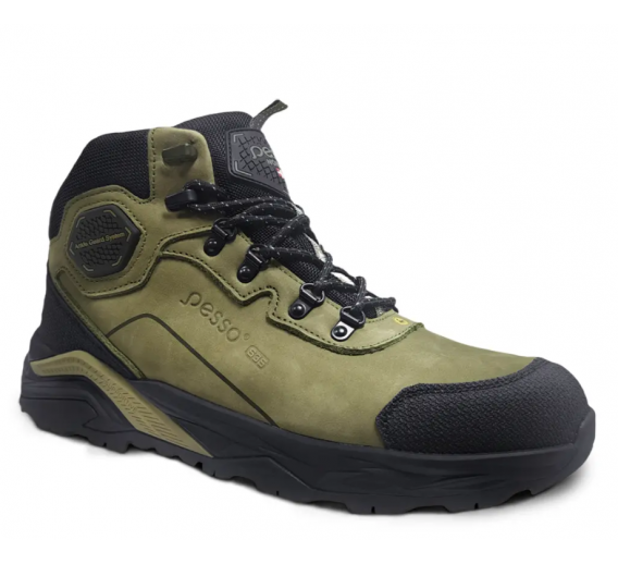 Darbo saugos prekės. Darbo batai. Auliukiniai batai. Darbo batai Pesso Nexus S3S