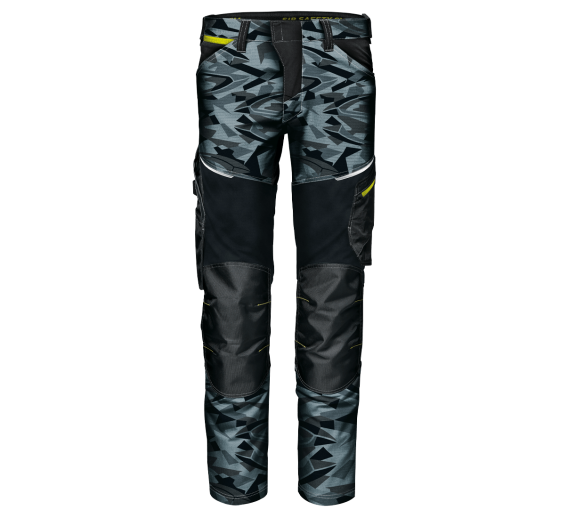 Darbo saugos prekės. Darbo drabužiai. Kelnės, bridžai. Darbo kelnės Gemini camo XL d. 