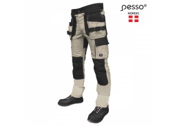 Darbo saugos prekės. Darbo drabužiai. Kelnės, bridžai. Darbo kelnės Pesso URANUS Flexpro