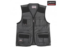 Darbo liemenė Pesso Canvas, pilka, XXL dydis 