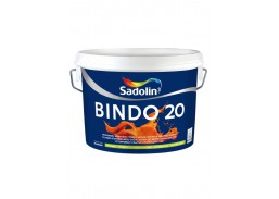 Dažai. Dažai, dažymo įrankiai, dažymo juostos. Vandeniniai dažai. Dažai BINDO 20 BW 2,5l