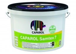 Dažai. Dažai, dažymo įrankiai, dažymo juostos. Vandeniniai dažai. Dažai CAPAROL SAMTEX 7 B1 1,25l 