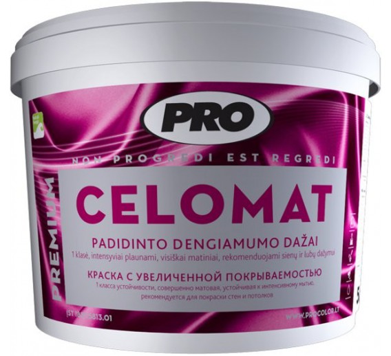 Dažai Celomat 3L PRO 